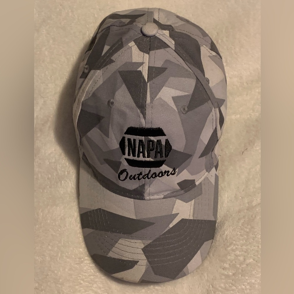 Gray Camo Napa Outdoors hat